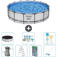 Bestway Steel Pro MAX Rund - 457x122 cm - 6-teilig S658