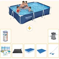 Bestway Steel Pro Rechteckig - 300x201x66 cm - 8-teilig S21545