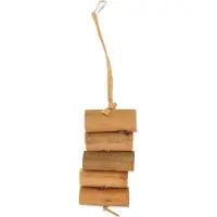 Gistuch Kauspielzeug für Vögel, bissfest, Zähneknirschen, Linderung von Langeweile, Sola Log für Papageien, Sittiche, Nymphensittiche