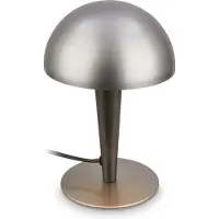 Briloner Tischleuchte Wanda, anthrazit/titan, E14, Höhe 23 cm, Metall