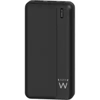 Ewent EW1163, 20000 mAh, Lithium Polymer (LiPo), Schwarz