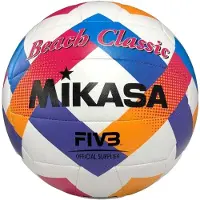 MIKASA - "Beach Classic" Volleyball PP7740 (5) (Weiß/Blau/Pink)