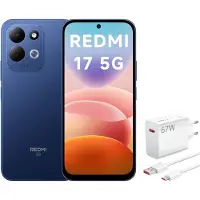 Xiaomi REDMI 17 5G 4GB 256GB Smartphone Blau 7500mAh 120Hz mit 67W Ladegerät