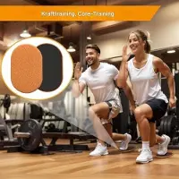 Markenlos Core Slider zur Stärkung der Rumpfmuskulatur - Tragbare Fitnessgleitscheiben Für Heimtraining - Kernmuskel Trainingsgerät Tragbar Für Erwachsene Jugendliche Pilates Und Bauchübungen