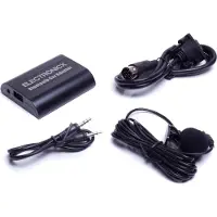 ELECTRONICX Bluetooth-AUX-Adapter mit Freisprechfunktion für Hyundai und Kia (13-polig)