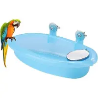 OEM Blauer Vogelbadspiegel für Haustiere