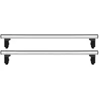 Menabo Professional Airdyn | Dachträger Ford - Transit VIII Van 2016+, L3 - Aluminium - Länge 165 cm - Tragkraft 100 kg - 2er-Pack