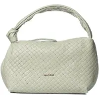 Marc Ellis Handtasche Creme Echtleder Reißverschluss Latte e Oro UNICA 32x10.5x21 cm ELYSIA_M_PLOT-TURTLEDOVE-GOLD