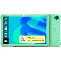 SPC WUUM TAB – 10,1-Zoll-Kindertablet mit Hülle, Elternkontrolle, sicherem Chat, App- und Zeitverwaltung via Circles, Android, 128 GB – Blau