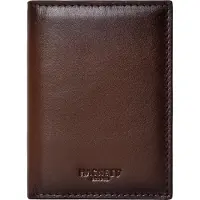Hackett London für Herren. HM4100063 Brieftasche aus Leder mit geprägtem Logo, braun (OSFA), Klassisch