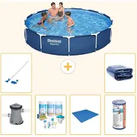 Bestway Steel Pro Rund - 366x76 cm - 7-teilig S21604