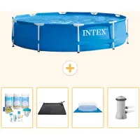 Intex Frame Pool Rund - 366x76 cm - 5-teilig S21006