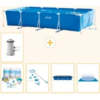 Intex Rechteckiger Frame Pool - 450x220x84 cm - 6-teilig S20066