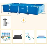 Intex Rechteckiger Frame Pool - 450x220x84 cm - 6-teilig S20844
