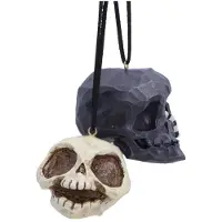 Nemesis Now Whisper Wood Halloween Skulls Weihnachtsdekoration