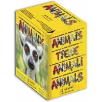 Hasbro BOX Packs of 50 Panini Collectible Animal Stickers