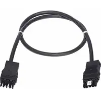 Hager GKWAD55015 Verbindungsleitung WAGO Winsta Code A, 5x42, 1.5m, hfr, Cca, schwarz