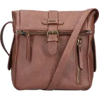 Rieker Umhängetasche Damen-Handtasche, Schultertasche, Überschlag mit Schnallenverschluss