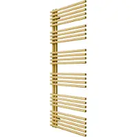 Schöner Wohnen Kollektion SCHÖNER WOHNEN-Kollektion Heizkörper CELIA 151x60 cm, Gold, Badheizkörper mit seitlich versetztem Mittelanschluss, ohne Heizstab