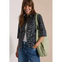 Cecil Hemdbluse Animal-Print, Baumwollqualität