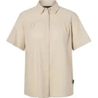 Pinewood Värnamo Hemp mix Women Short Sleeve Shirt linen beige (616) XXL
