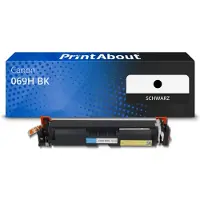 PrintAbout Toner kompatibel mit Canon 069H BK - Schwarz - Hohe Kapazität