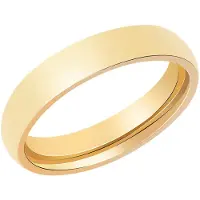Akzent Partnerring "One Desire, goldfarbig, langlebig" Gr. 64, gold (goldfarbig), Fingerringe, Herren, 64, Edelstahl, Partnerring