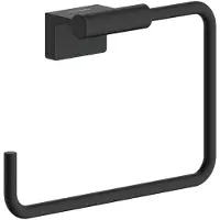 Hansgrohe AddStoris S Handtuchring, 41784670, Farbe: Mattschwarz