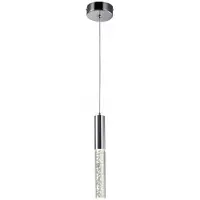 REALITY IMPORT LED-Deckenleuchte Neda, verchromt, 5W, neutralweiß, 350lm, Acryl, Maße: 100x3,8x3,8cm, IP20, Reality