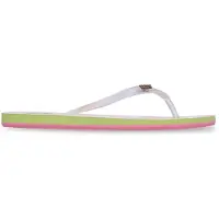 Roxy Sandale "Mauricia", Damen, Gr. 8,5(39), bunt (weiß, soft lime, pink), Obermaterial: 95% Tr/ 5% Metallnieten, Futter: 100% Synthetik Tr, Laufsohle: 100% Eva., Schuhe Sandale