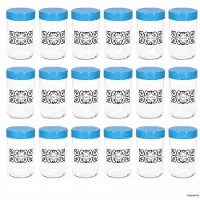 MamboCat 18er Set Ida Aufbewahrungsglas 0,5L Vorratsgläser blau Müsli Nüsse