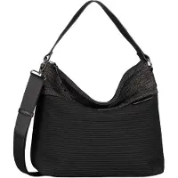 Tom Tailor Vesna Damen Hobo Bag Schultertasche Mittelgroß Schwarz
