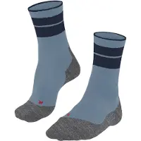 Falke Socken "TK Compression Stabilizing", Herren, Gr. 42-43, blau (blau steel (6958)), Obermaterial: 39% Polypropylen PP. 28% Schurwolle WV. 26% Polyamid PA. 7% Elasthan EL., Socken Socken