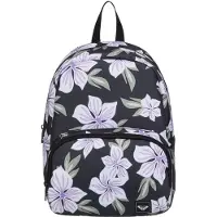 Roxy Tagesrucksack "Always Core Printed", Damen, schwarz (oil grün of the pacific axs), Polyester, Rucksäcke Tagesrucksack