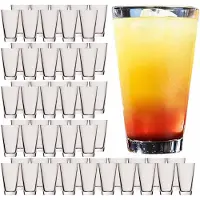 Rastal Longdrinkglas "Becher Conic 330 ml 60er Set transparent", bunt (transparent), B:8cm H:13,2cm Ø:8cm, Glas, Trinkgefäße, Longdrinkglas, Spülmaschinenfest