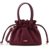 L.credi Handtasche Umhängetasche Sopherl Hobo Bag Cherry Shade weinrot