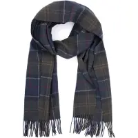 Barbour Schal Braden Wool Classic Tartan Grün