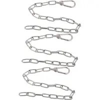 LTPRTZ Fitnessgeräte Verlängerungskette 3 Stück Packung Aus Edelstahl Mit Ergonomischen Griffen Belastbare Kabelzug Ersatzkette Für Vielseitiges Krafttraining Im Fitnessstudio Und Zuhause