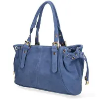 Gave Lux Damenhandtasche aus echtem Leder mit Reißverschluss Italy Black B UNICA 33x21x20 cm