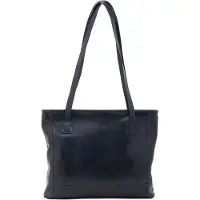 I Fratelli Firenze Damen Schultertasche aus echtem Leder, Kalbsleder, hergestellt in Italien, 30x37 cm
