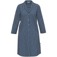 Seidensticker Nachthemd "Damen Nachthemd lang", Damen, Gr. 46, N-Gr, blau (navy), Obermaterial: 100% Modal CMD., Gerade, Kleider Nachthemd