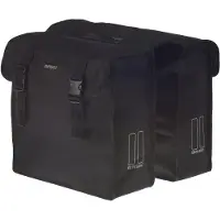 Basil Tasche Mara XL Double – für den Gepäckträger schwarz