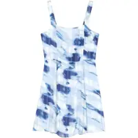 Armani Exchange für Damen. XW002314AF21550FB250 Aquablaues Kleid (XS), Lässig, Viskose, Ärmellos / Hosenträger