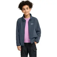 Jack Wolfskin Fleecejacke "TAUNUS 200 FZ K", Kinder, Gr. 152, midnightsky, Obermaterial: 100% Polyester. Futter: 100% Polyester, Jacken Fleecejacke, Kinder-Fleecejacke, warm, 3-in-1 kompatibel
