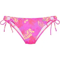 Venice beach Bikini-Hose "Kaitlyn", Damen, Gr. 42, N-Gr, pink (flieder, pink), Recycling-Polyamid, bedruckt, Badehosen Bikini-Hose, mit floralem Allover-Print, Topseller