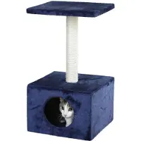 Kerbl Pet Kratzbaum Amethyst dunkelblau, Höhe: 57 cm