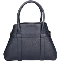 Gave Lux Handtasche Damen Echtleder Valoria Nova Italy Light Taupe UNICA 28x20x13 cm