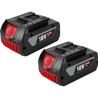 OEM Wiederaufladbare Batterie, 18V, 6000mAh Kapazität, 2 Stück Batterie 6,0AH