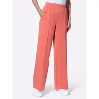 HEINE Sweathose , Damen, Gr. 38, Normalgrößen, rosa (grapefruit), 55% Viskose, 40% Polyester, 5% Elasthan, unifarben, Hosen Sweathose