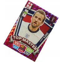 Hasbro Panini Fifa World Cup Qatar 2022 Rare Top Master 4 Card: Harry Kane, England